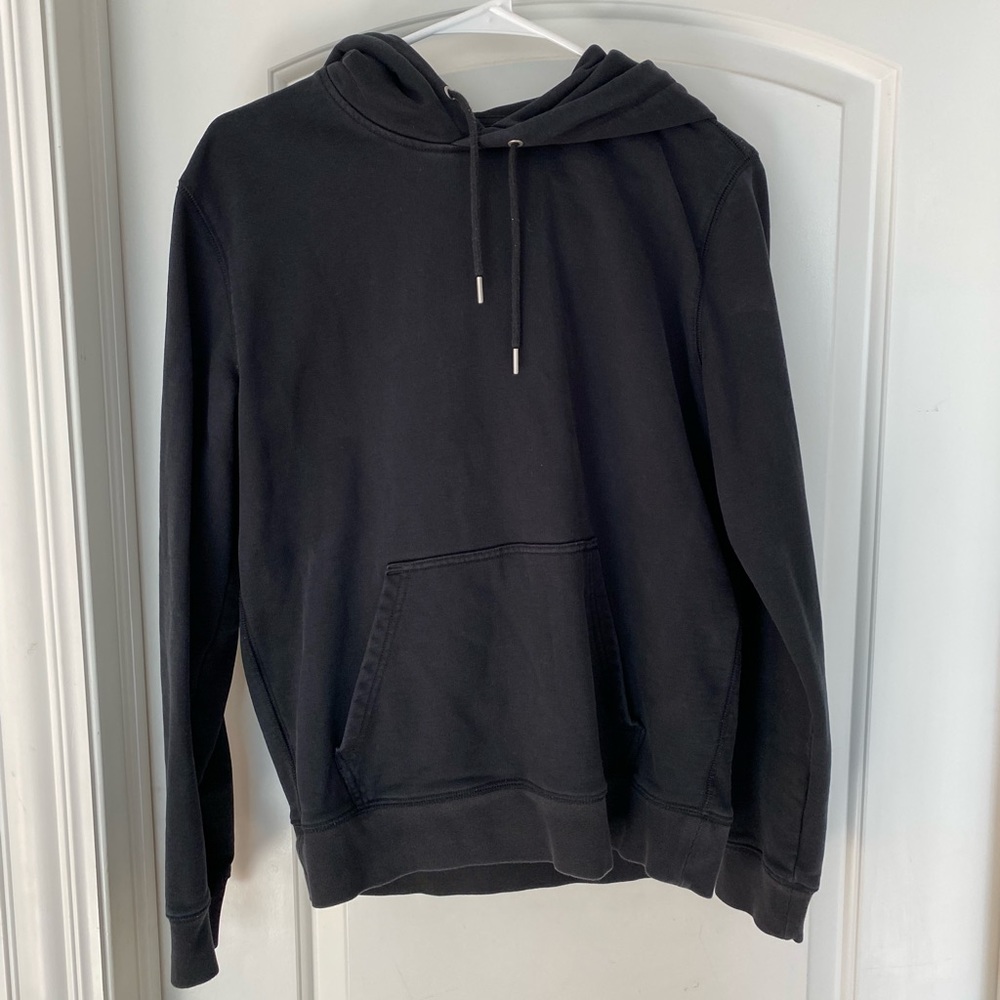 Everlane | Uniform Hoodie Sweatshirt Black Small